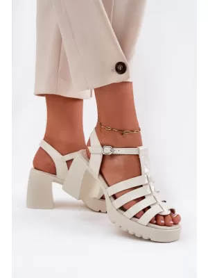Damensandalen VINCEZA 66621 BEIGE