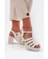 Damensandalen VINCEZA 66621 BEIGE