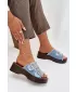 Damenhausschuhe BOTO RENELISSE 41325 HELLBLAU