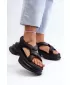 Damensandalen ZAZOO 2743 SCHWARZ