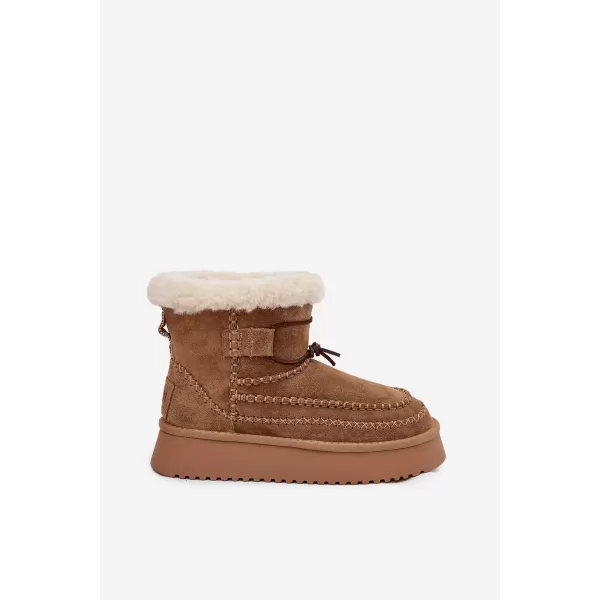  Damenschuhe BIG STAR SS274373 BRAUN/BEIGE Big Star Shoes 