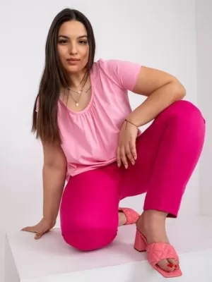 Damen-T-Shirt BASIC FEEL GOOD RV-TS-6320.85P ROSA