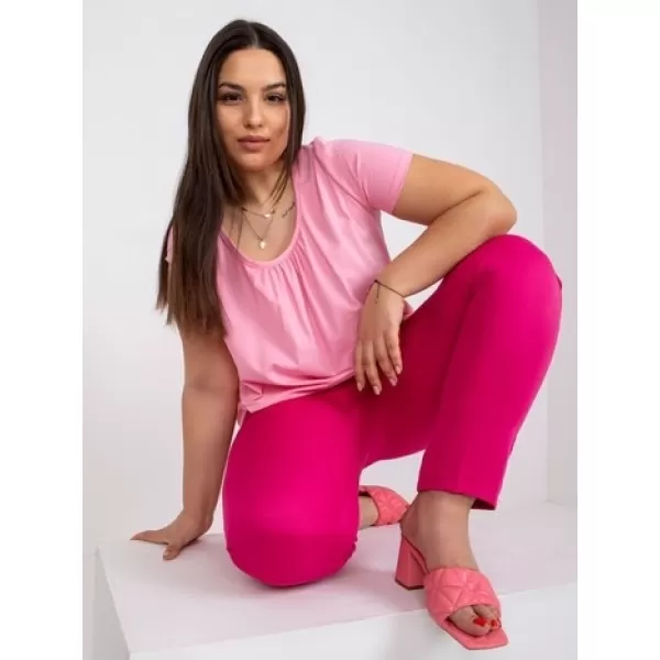  Damen-T-Shirt BASIC FEEL GOOD RV-TS-6320.85P ROSA 