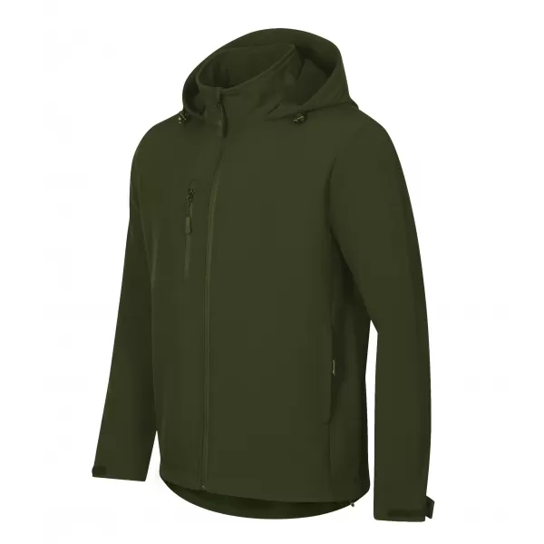  Herren-Softshelljacke ALTISPORT NoPrint NP/ALM845 MILITÄR 