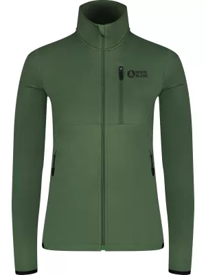 Powerfleece-Sweatshirt für Damen NORDBLANC SEDGE NBWFL8291 GRÜN