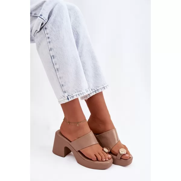  Damenhausschuhe BOTO SINORA 42031 KHAKI 