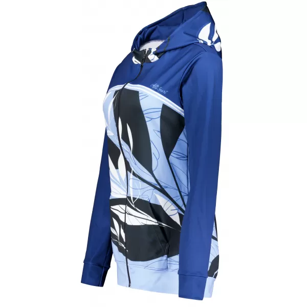  Hochwertiges Damen-Sweatshirt mit Reißverschluss ALTISPORT VOJ/ALW128MI02 BLAU UND WEIß 