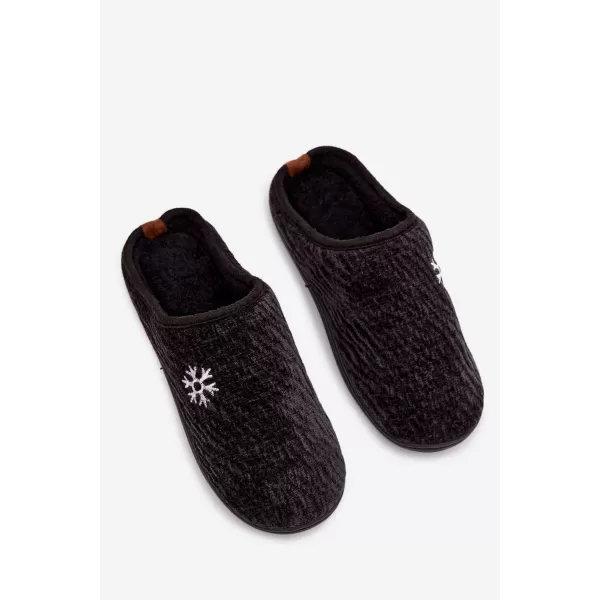  Herrenhausschuhe BOTO DARLINE 40810 SCHWARZ 