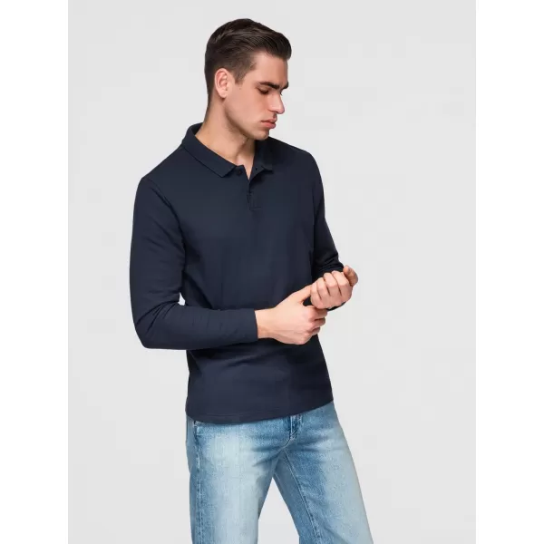  Herren-T-Shirt OMBRE OM-POBL-0162 MARINEBLAU 