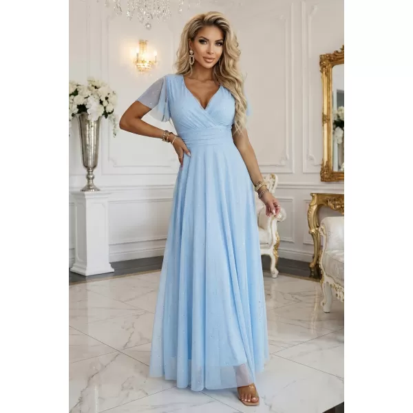  Kleid NUMOCO 635-6 AZURBLAU 