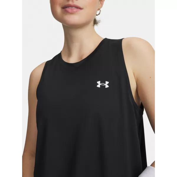  Damen-Tanktop UNDER ARMOUR TECH TANK SOLID 1383655-001 SCHWARZ 