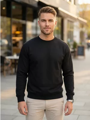 Sweatshirt ALTISPORT NoPrint NP/ALU624 SCHWARZ