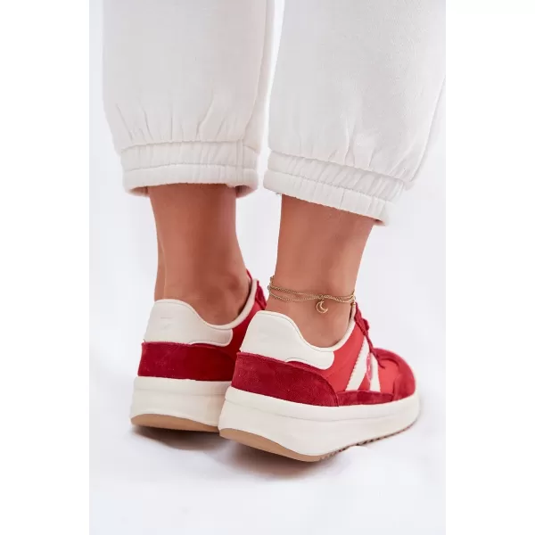  Damen-Sneaker BIG STAR TT274158 ROT Big Star Shoes 