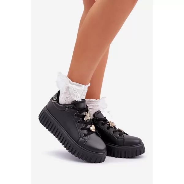  Damen-Sneaker EVENTO GRELESI SCHWARZ 