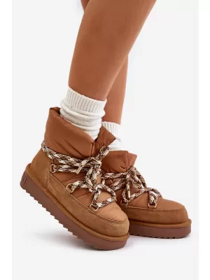 Schneemänner für Frauen D.FRANKLIN DFSH375003 BRÄUNEN