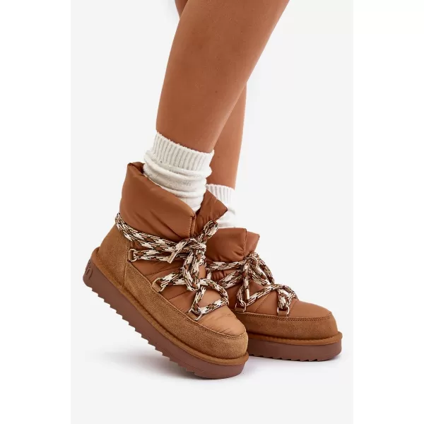  Schneemänner für Frauen D.FRANKLIN DFSH375003 BRÄUNEN 
