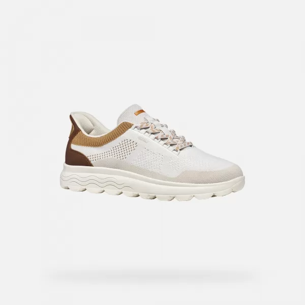  Herren-Sneaker GEOX SPHERICA PLUS FAST IN G014665 CREMIG 