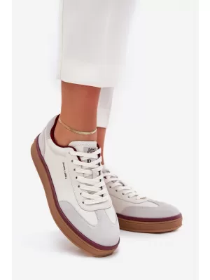 Damen-Sneaker LOPEZ JUST DARE SS2D4008 WEISS/GRAU Daniel Lopez Just Dare