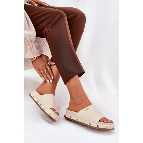  Damenschuhe BIG STAR NN274A746 BEIGE Big Star Shoes 