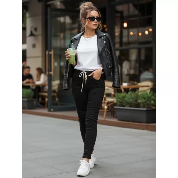  Damenhosen DSTREET UY2857 SCHWARZ 