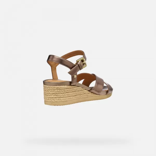  Damensandalen GEOX ISCHIA CORDA G012728 BEIGE 