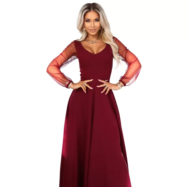  Kleid NUMOCO 640-1 BURGUND 