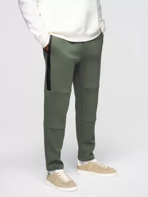 Herren-Jogginghose OMBRE OM-PASK-0281 DUNKLES OLIVGRÜN