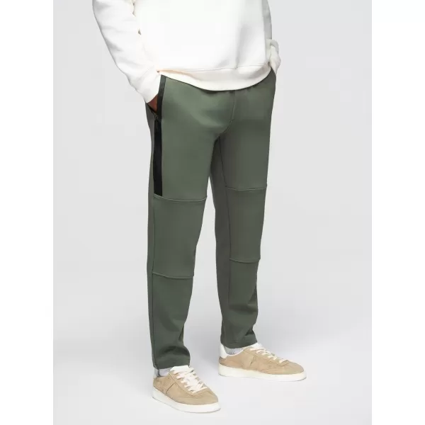 Herren-Jogginghose OMBRE OM-PASK-0281 DUNKLES OLIVGRÜN 