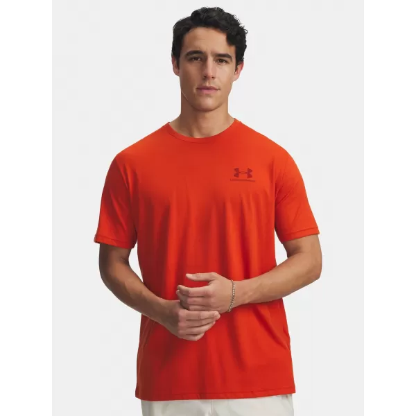  Herren-T-Shirt UNDER ARMOUR UA M SPORTSTYLE LC SS 1326799-842 ORANGE 