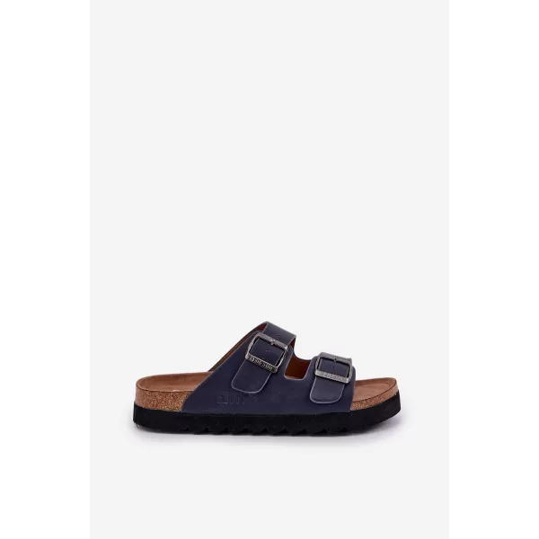  Herrenhausschuhe BIG STAR NN174530 BLAU Big Star Shoes 