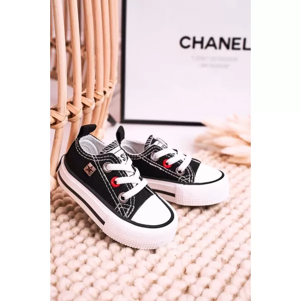  Kinder-Sneaker BIG STAR HH374194 SCHWARZ Big Star Shoes 