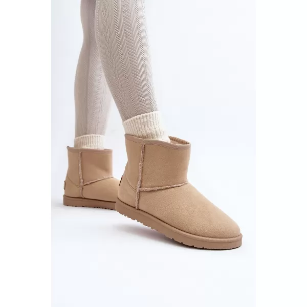  Damen-Schneestiefel CROSS MM2R4023C BEIGE Cross Jeans 