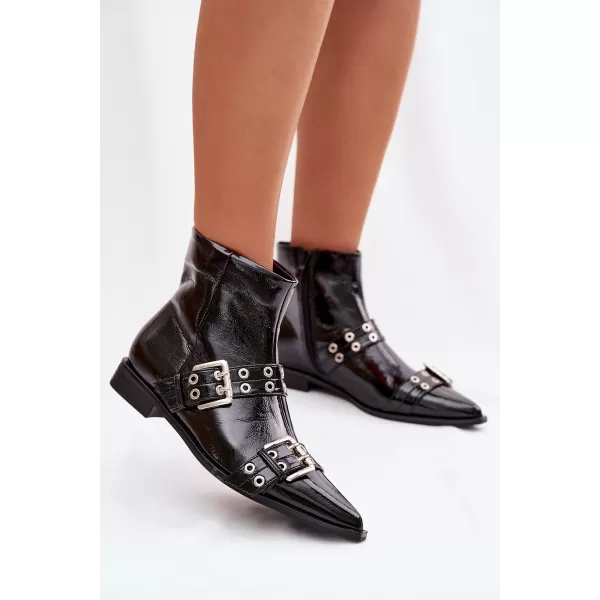  Damenschuhe mit Absatz BOTO HAMIRA 42065 SCHWARZ 