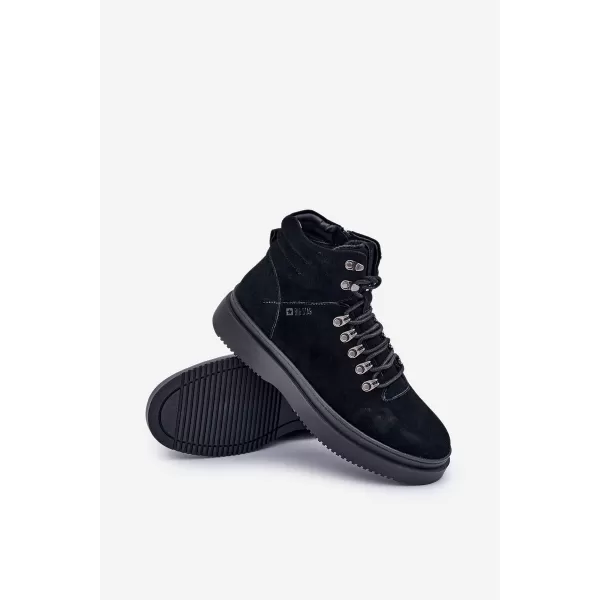  Herrenschuhe BIG STAR OO174187 SCHWARZ Big Star Shoes 