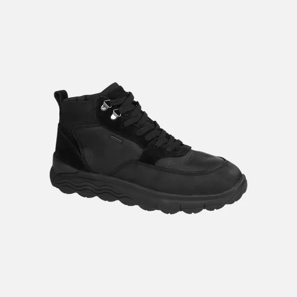  Herren-Stiefeletten GEOX SPHERICA 4X4 B ABX G011673 SCHWARZ 