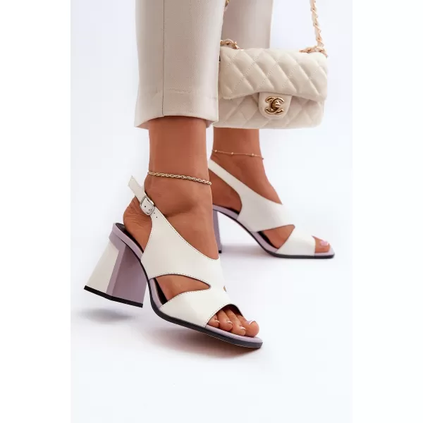  Damensandalen D&A MR38-153 WEIß 