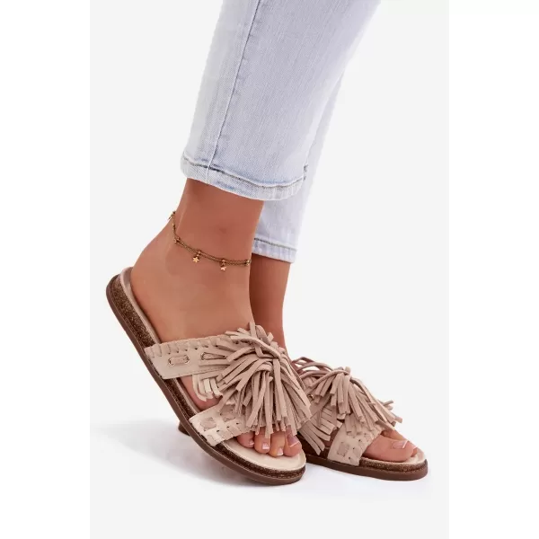 Damenhausschuhe BOTO GLORINNA 41498 BEIGE 