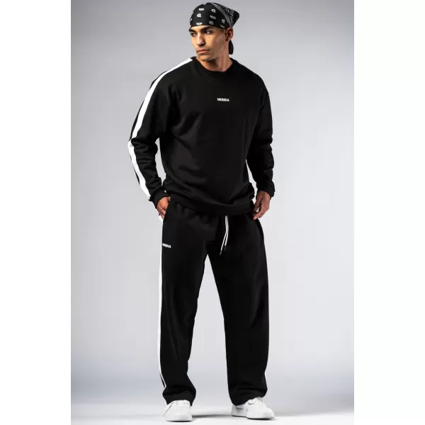  Kapuzenpullover mit entspannter Passform POWER 903 BLACK Nebbia 