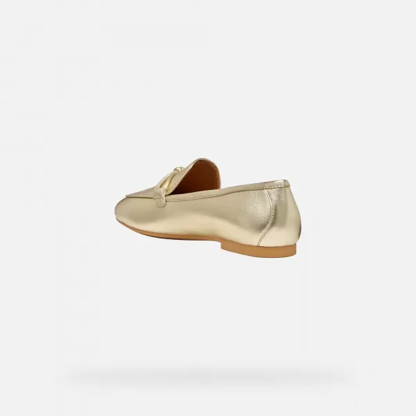  Damenmokassins GEOX NEW PALMARIA G012922 GOLDEN 