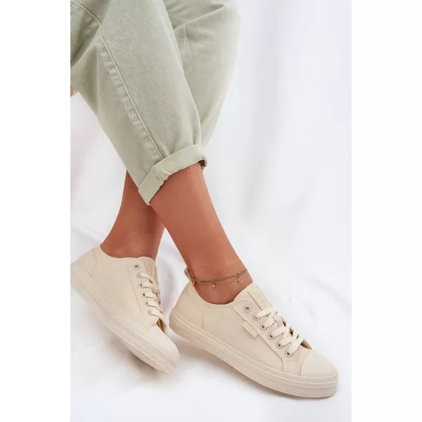  Damen-Sneaker BIG STAR TT274818 BEIGE Big Star Shoes 