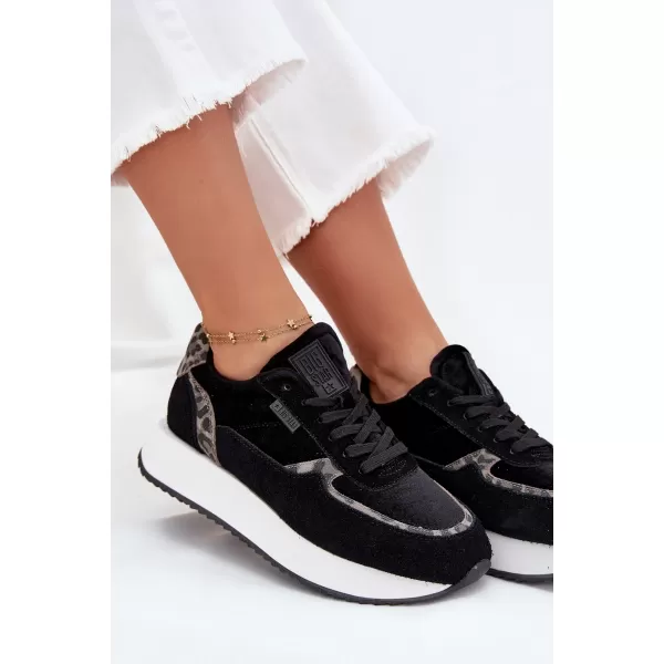  Damenschuhe BIG STAR OO274A312 SCHWARZ Big Star Shoes 