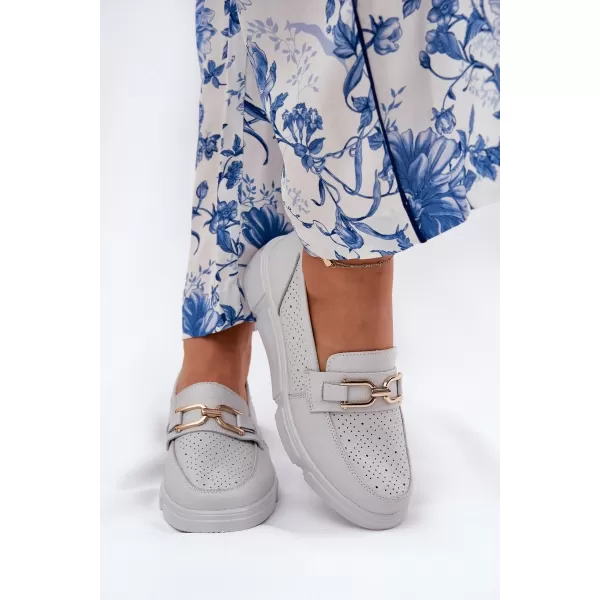  Damenmokassins VINCEZA 88007 WEIß 