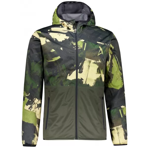  Premium-Softshelljacke für Herren ALTISPORT VOJ/ALM125JACK01 MASKE/GRN 