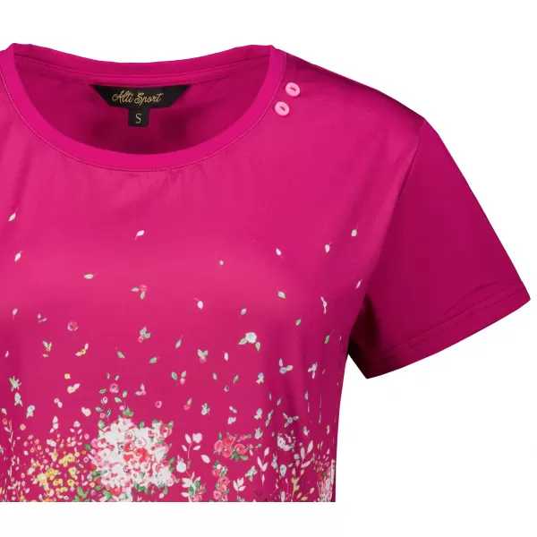  Damen-T-Shirt ALTISPORT HELINA ROT 