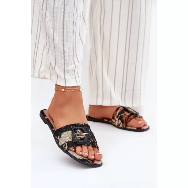  Damenhausschuhe BOTO CLARIOLA 37411 SCHWARZ 