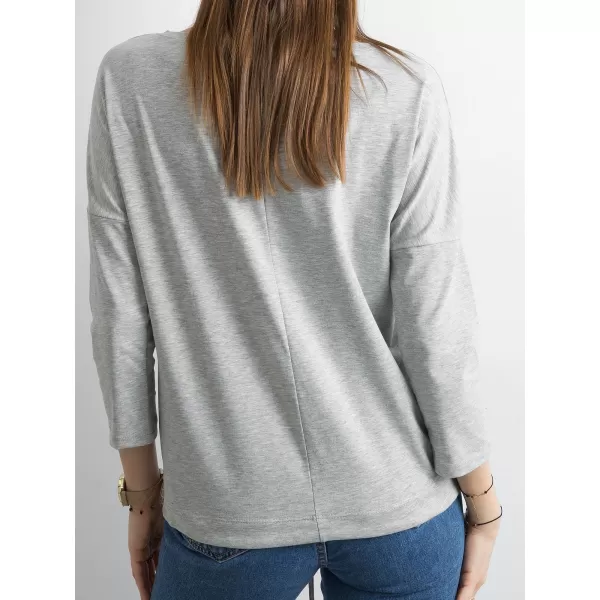  Damenbluse BASIC FEEL GOOD RV-BZ-4691.42P GRAU 