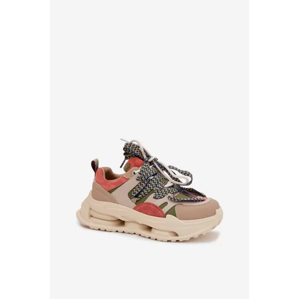  Damen-Sneaker D&A CR61-3133 BEIGE 