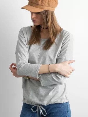Damenbluse BASIC FEEL GOOD RV-BZ-4691.42P GRAU