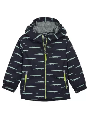 Jacke für Jungen KILLTEC FIOS 25 44182-814 DUNKELBLAU MIT AUFDRUCK
