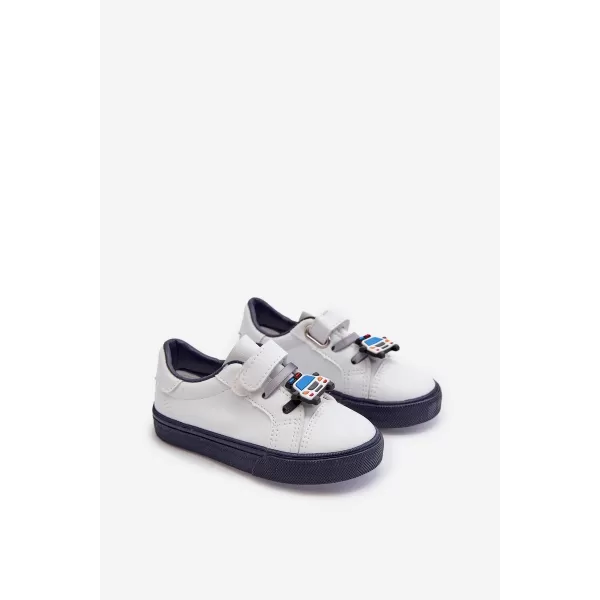  Kinder-Sneaker BOTO PENNYN 32802 WEIß/MARINE 